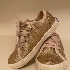 Rose gold toddler Keds Shoes
